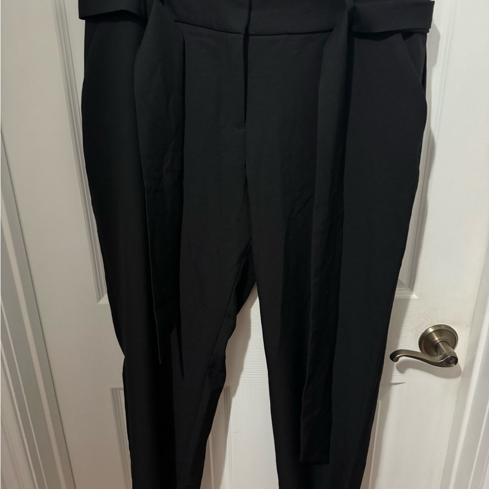 Lane Bryant Black High-Waist Skinny Trousers